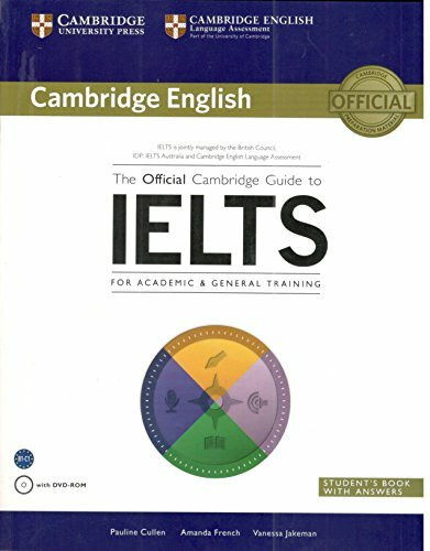 The Official Cambridge Guide to IELTS Students Book with Answers with DVD ROM [Paperback] Pauline Cullen