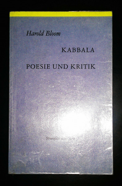 Kabbala. Poesie und Kritik
