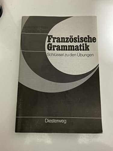 Französische Grammatik: Schlüssel