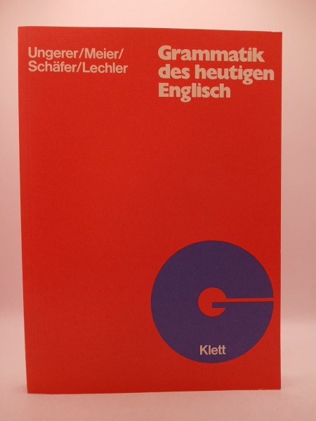 Grammatik des heutigen Englisch