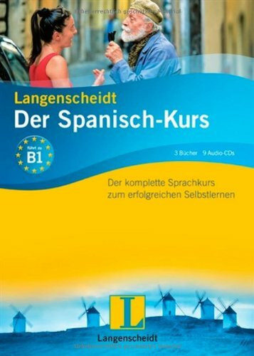 Langenscheidt Der Spanisch-Kurs. Set mit 3 Büchern und 9 Audio-CDs