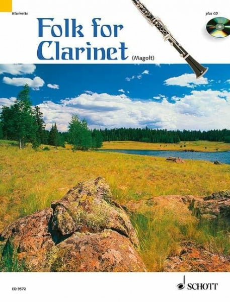 Folk for Clarinet: 1-2 Klarinetten. Ausgabe mit CD.