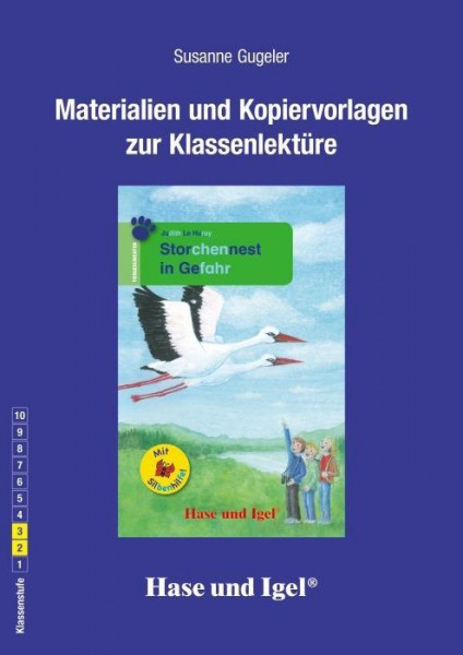 Storchennest in Gefahr / Silbenhilfe. Begleitmaterial