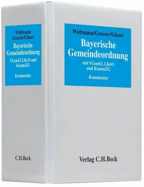 Bayerische Gemeindeordnung (mit Fortsetzungsnotierung). Inkl. 32. Ergänzungslieferung