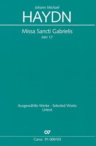 Missa Sancti Gabrielis, Klavierauszug