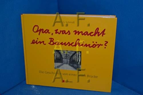 Opa, was macht ein Bauschinör?: Die Geschichte von einer alten Brücke
