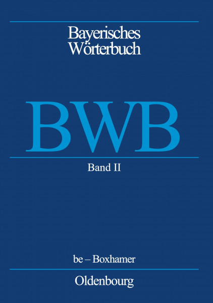 be – Boxhamer (Bayerisches Wörterbuch (BWB))