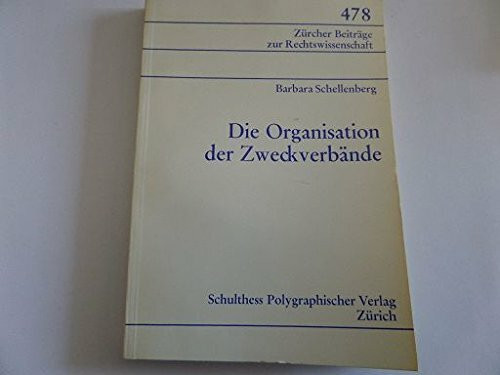 Die Organisation der Zweckverbände