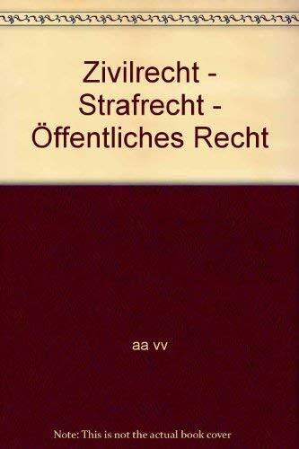 Zivilrecht - Strafrecht - Öffentliches Recht