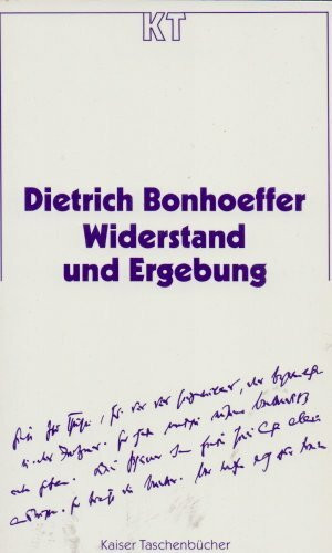 Widerstand und Ergebung. Briefe und Aufzeichnungen aus der Haft.