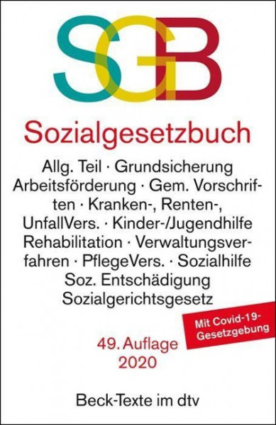Sozialgesetzbuch mit Sozialgerichtsgesetz, mit Sozialgerichtsgesetz