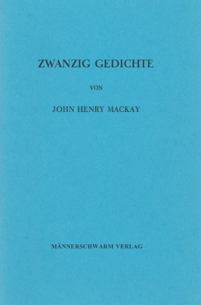 Zwanzig Gedichte