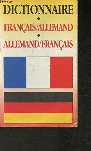 Dictionnaire Francais-allemand Allemand-francais