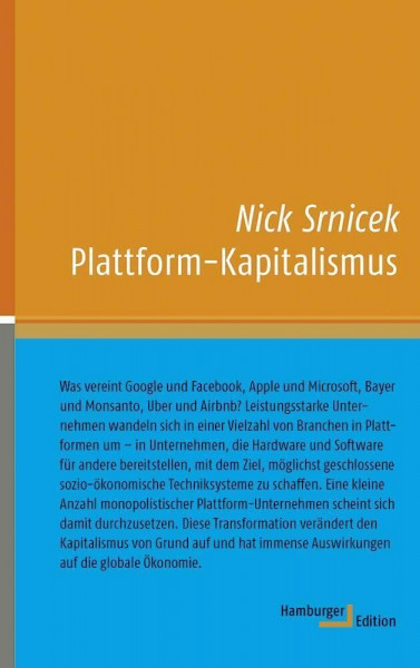 Plattform-Kapitalismus (kleine reihe)