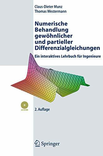 Numerische Behandlung gewöhnlicher und partieller Differenzialgleichungen: Ein interaktives Lehrbuch für Ingenieure