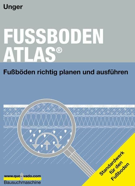 FUSSBODEN ATLAS. Ein Buch von einem Architekten für Architekten und Fussbodeninteressierte: Fussböden richtig planen und ausführen