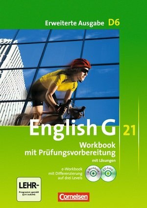 English G 21. Erweiterte Ausgabe D3. Workbook mit Lösungen, mit CD-ROM und CD-Lehrerfassung. Band 3, 7. Schuljahr