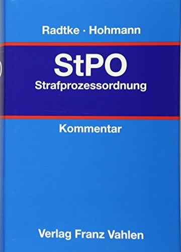 Strafprozessordnung Strafprozessordnung