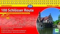 BVA 100 Schlösser Route Radwanderkarte 1:75.000