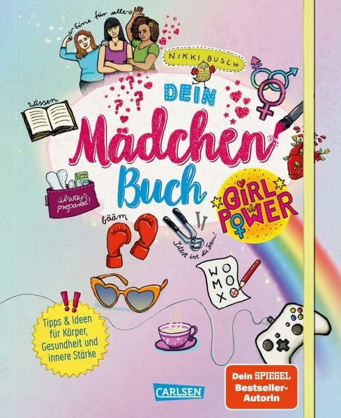 #buch4you: Dein Mädchenbuch: Girlpower: Tipps & Ideen für Körper, Gesundheit und innere Stärke | Eintragbuch mit Antworten auf wichtige Mädchenfragen