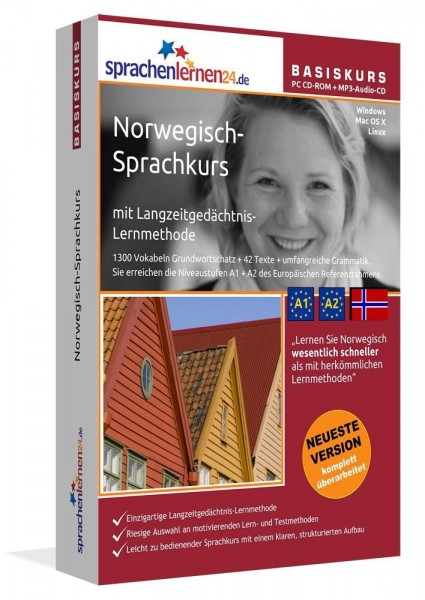 Sprachenlernen24.de Norwegisch-Basis-Sprachkurs. CD-ROM