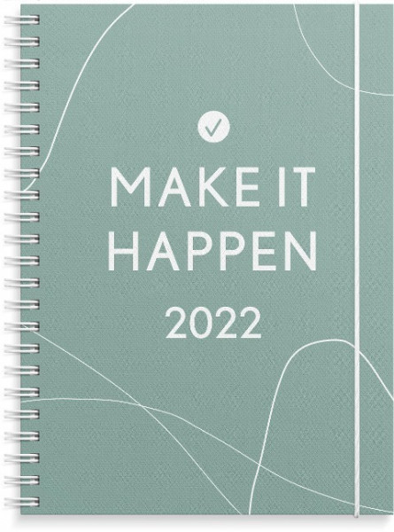 Make It Happen Grün Kalender 2022