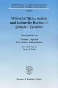 Wirtschaftliche, soziale und kulturelle Rechte im globalen Zeitalter