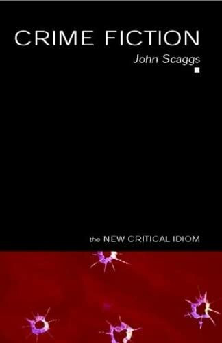 Crime Fiction by Scaggs, John ( Author ) ON Jan-27-2005, Paperback