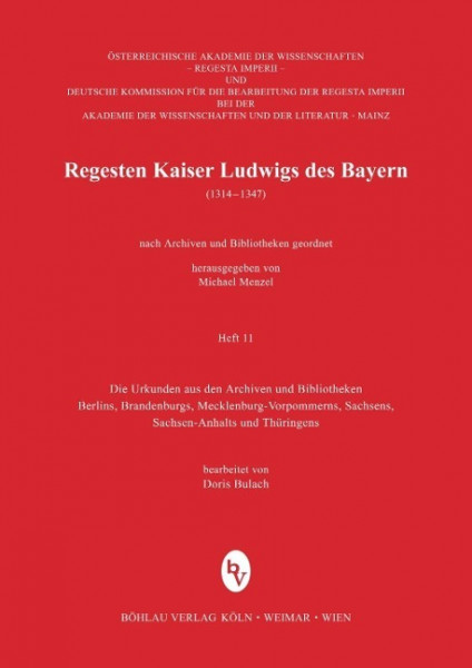 Regesten Kaiser Ludwigs des Bayern (1314-1347)