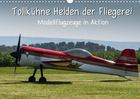 Tollkühne Helden der Fliegerei - Modellflugzeuge in Aktion (Wandkalender 2022 DIN A3 quer)