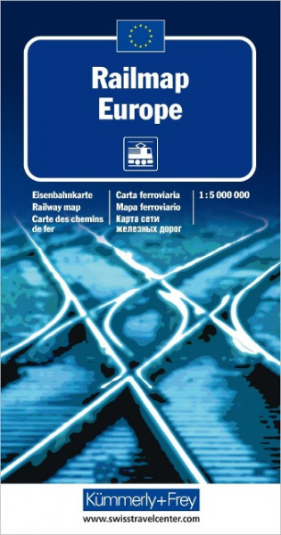 KuF Railmap Europe 1 : 5 : 000 000