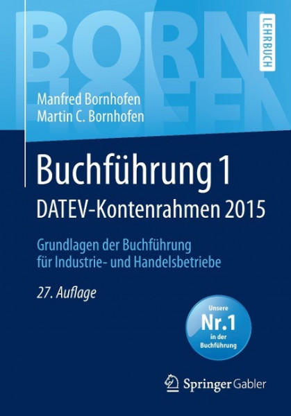 Buchführung 1 DATEV-Kontenrahmen 2015