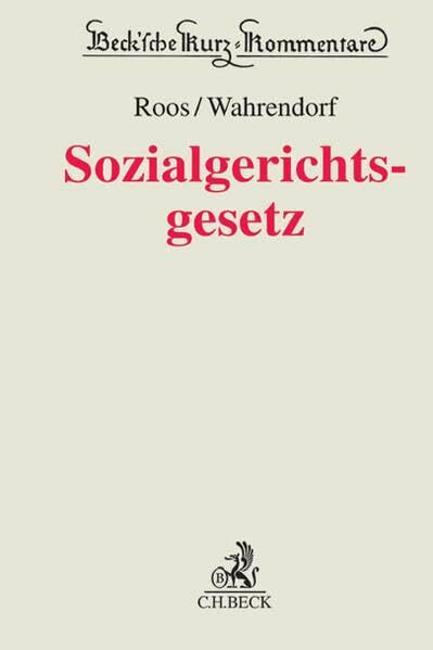 Sozialgerichtsgesetz: Kommentar