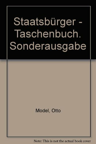 Staatsbürger - Taschenbuch. Sonderausgabe