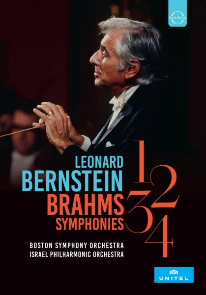 Leonard Bernstein - Brahms Symphonien Nr. 1-4 [2 DVDs]