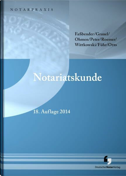 Notariatskunde