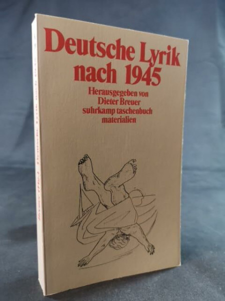 Deutsche Lyrik nach 1945: Materialien (Suhrkamp Taschenbücher)
