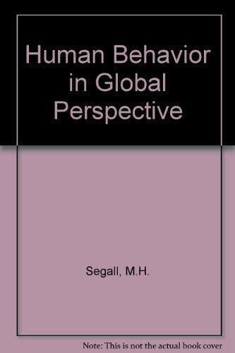 Human Behavior in Global Perspective