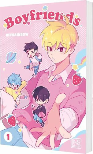 Boyfriends 1: Queerer Romcom-Manhwa über eine polyamore Viererbeziehung am College – limitierte Auflage mit süßem Stickerbogen