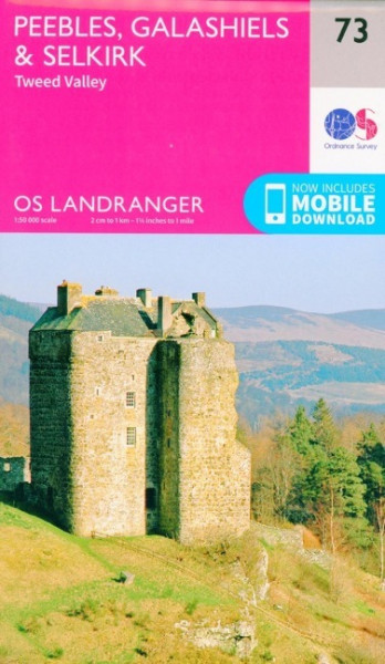 Peebles, Galashiels & Selkirk, Tweed Valley 1 : 50 000