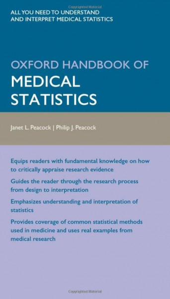 Oxford Handbook of Medical Statistics (Oxford Medical Handbooks)