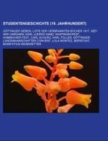 Studentengeschichte (19. Jahrhundert)