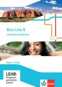 Blue Line 5 M-Zug. Vokabelübungssoftware CD-ROM Klasse 9. Ausgabe Bayern