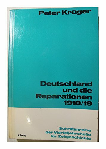 Deutschland und die Reparationen, 1918/19