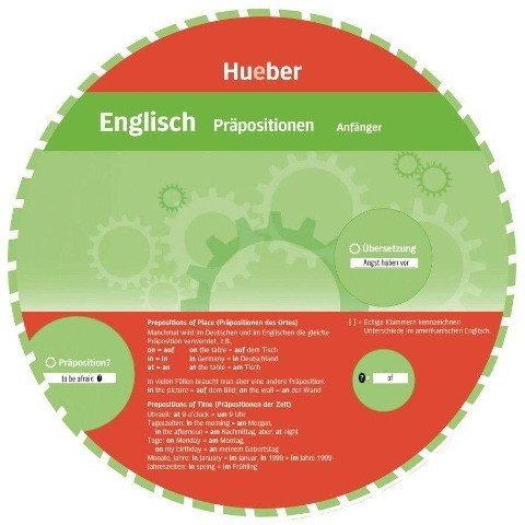 Wheel - Englisch - Präpositionen