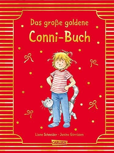 Conni-Bilderbuch-Sammelband: Meine Freundin Conni: Das große goldene Conni-Buch: Die 8 beliebtesten Abenteuer in einem Band zum gemeinsamen Lesen und Entdecken - hochwertig ausgestattet mit Goldfolie