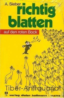 Richtig blatten auf den roten Bock