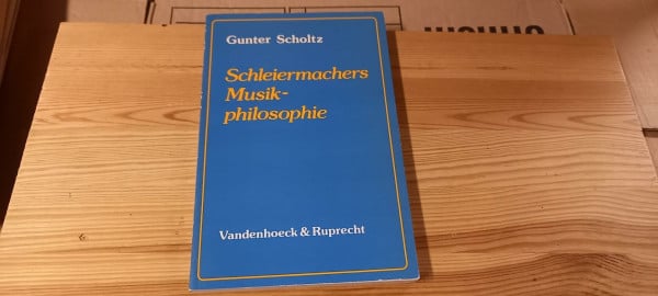 Schleiermachers Musikphilosophie: . philosophie fr.Prs