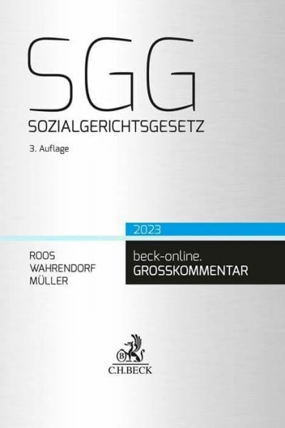 Sozialgerichtsgesetz (beck-online Grosskommentar)
