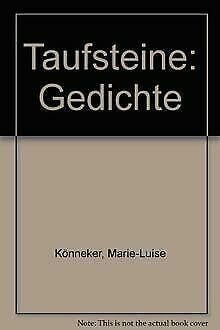 Taufsteine: Gedichte